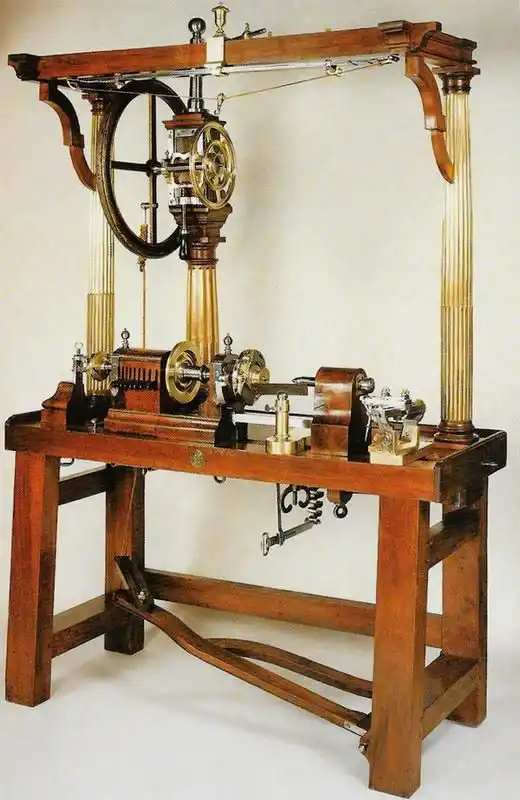 Rose Lathe by Bergeron Paris 1796