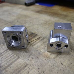 CNC milling metal parts